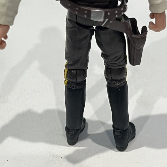 Vintage 2004 Hasbro Star Wars Saga Collection Han Solo Endor Figure Trench Coat - Picture 9 of 16